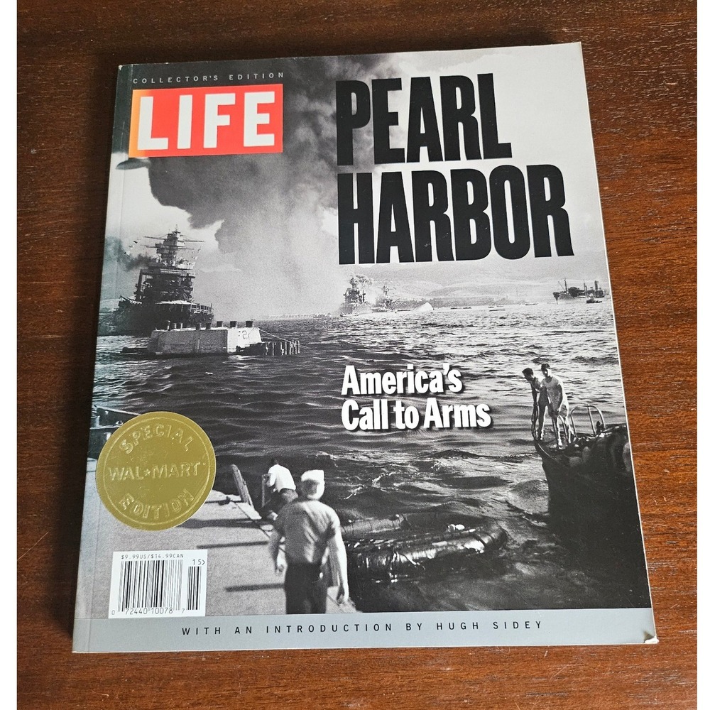 LIFE Magazine Pearl Harbor America's Call to Arms Black White Special Edition